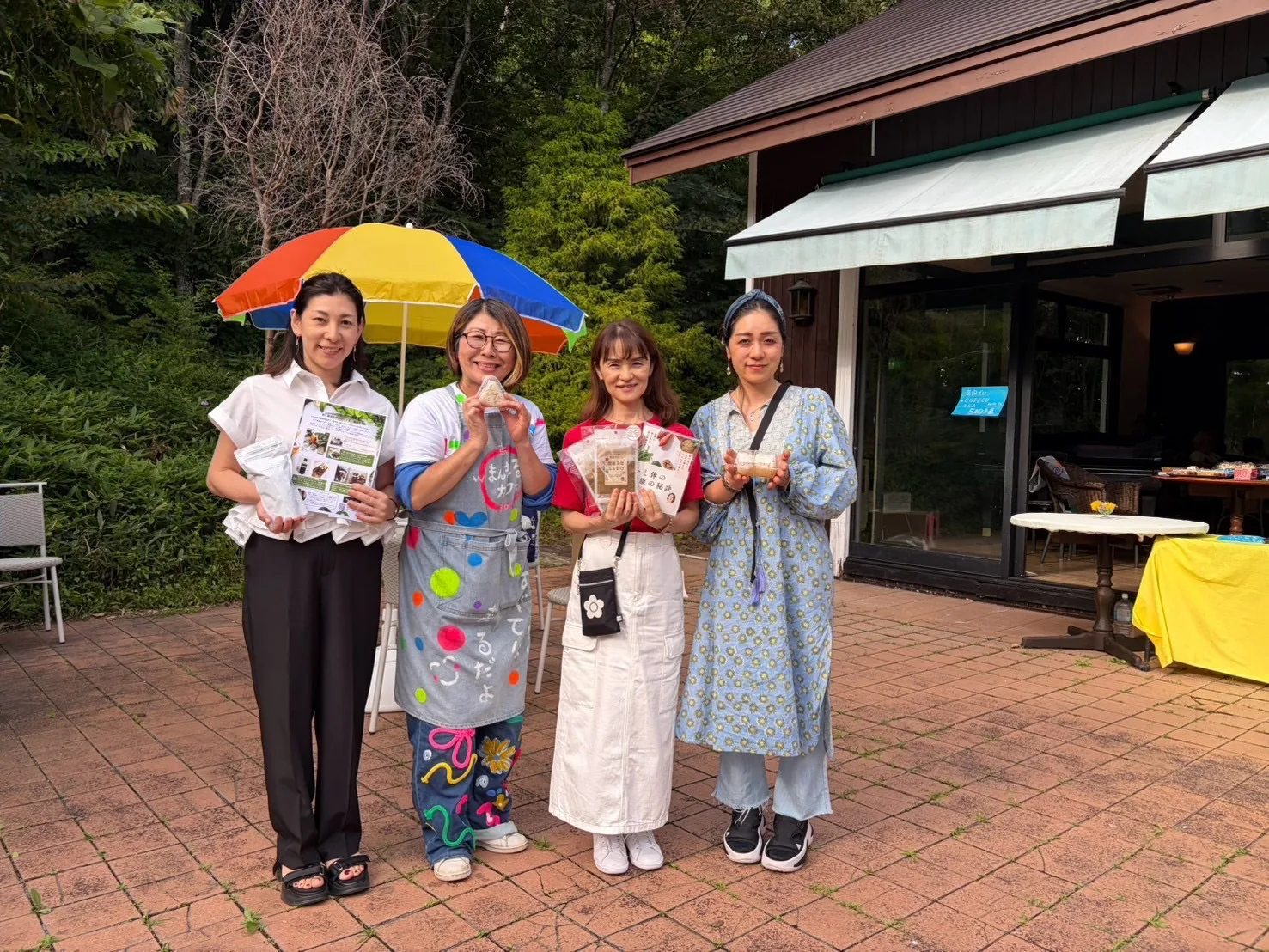 山梨県北杜市グリーンプラザでのRich Meal Laboの活動