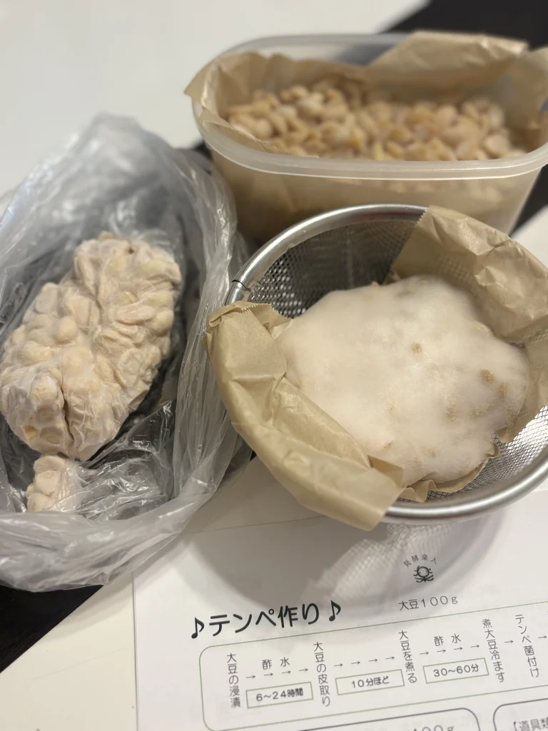 rich・mealサロンでテンペづくりレッスンを開催しました
